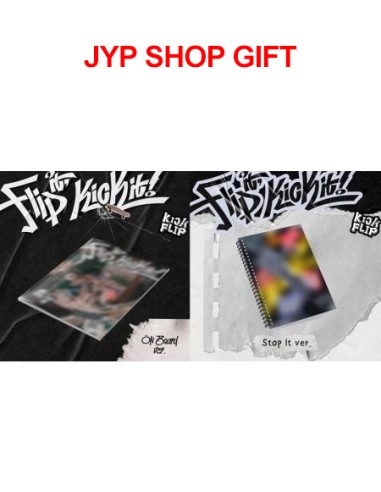 [JYP Shop Gift] KickFlip 1st Mini Album - Flip it, Kick it! (Random Ver.) CD + Poster