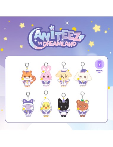 [Pre Order] ATEEZ ANITEEZ IN DREAMLAND Goods - PLUSH KEYRING_Guardian Angel