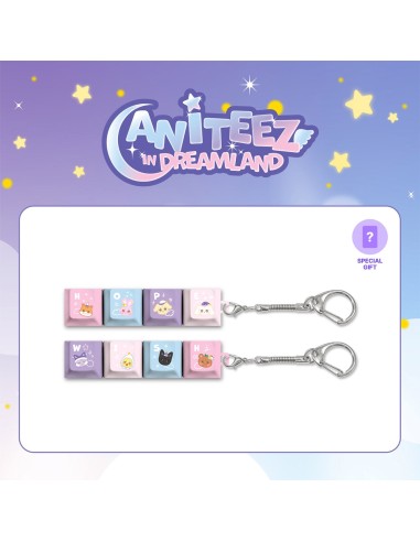 [Pre Order] ATEEZ ANITEEZ IN DREAMLAND Goods - KEY-CAP KEYRING