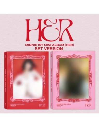 [SET] MINNIE 1st Mini Album - HER (SET Ver.) 2CD + 2Poster