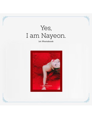 Nayeon - Yes, I am Nayeon. 1st PHOTOBOOK Burgundy Ver.