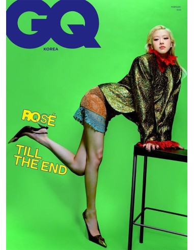 Magazine GQ Korea 2025-02 Type.B ROSE