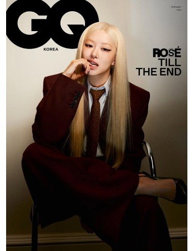 Magazine GQ Korea 2025-02 Type.D ROSE