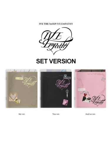 [SET] IVE 3rd EP Album - IVE EMPATHY (SET Ver.) 3CD