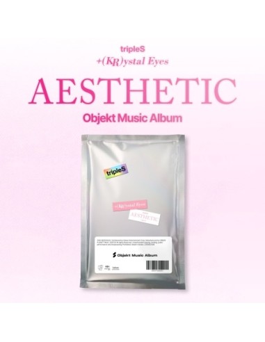 [Smart Album] tripleS +(KR)ystal Eyes Album - AESTHETIC Objekt Music Album