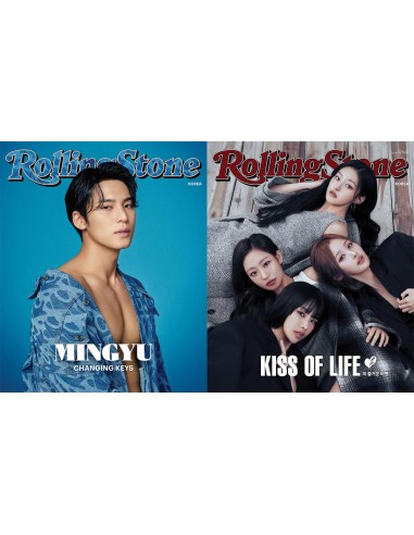 Magazine Rolling Stone Korea Issue 13 SEVENTEEN, KISS OF LIFE