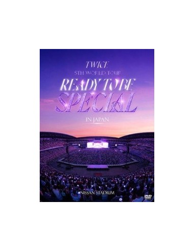 [Japanese Edition] TWICE 5TH WORLD TOUR 'READY TO BE' in JAPAN SPECIAL (Limited) DVD