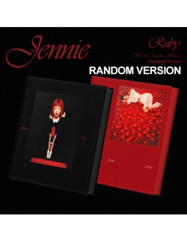 [Photobook] JENNIE 1st Studio Album - Ruby (Random Ver.) CD