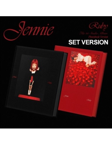 [SET][Photobook] JENNIE 1st Studio Album - Ruby (SET Ver.) 2CD