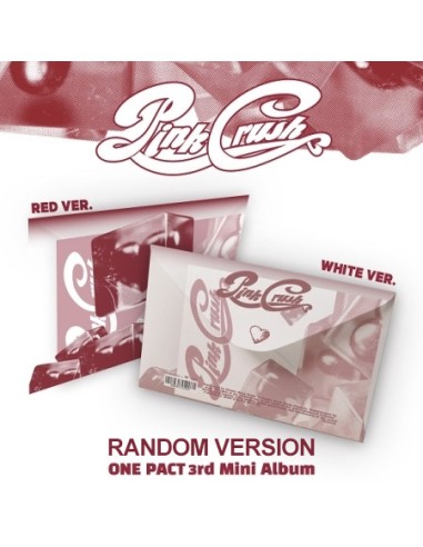 ONE PACT 3rd Mini Album - PINK CRUSH (Random Ver.) CD