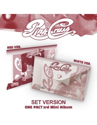 [SET] ONE PACT 3rd Mini Album - PINK CRUSH (SET Ver.) 2CD