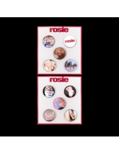 [Pre Order] ROSE ROSIE Goods - PIN BUTTON SET