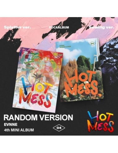 [Smart Album] EVNNE 4th Mini Album - HOT MESS (Random Ver.) POCA