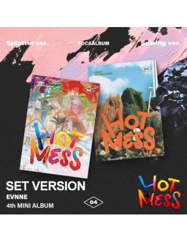 [Smart Album][SET] EVNNE 4th Mini Album - HOT MESS (SET Ver.) 2POCA