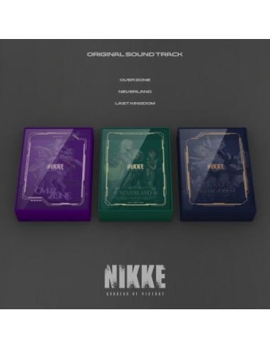 [SET] NIKKE O.S.T [LAST KINGDOM + NEVERLAND + OVER ZONE] 3CD