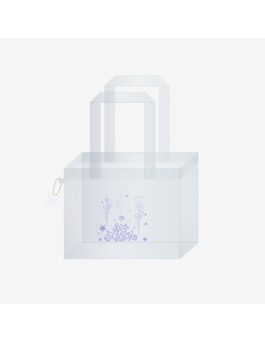 [Pre Order] Stray Kids SKZ 5'CLOCK Goods - PVC SHOPPER BAG