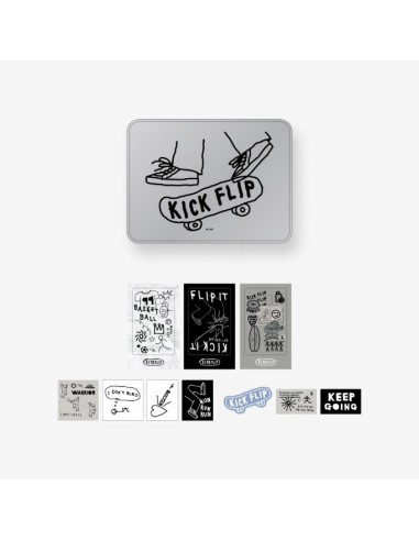 [Pre Order] KickFlip Flip it, Kick it! Goods - STICKER PACK