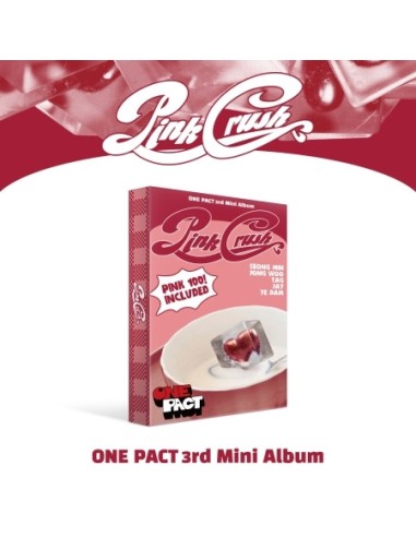 [Smart Album] ONE PACT 3rd Mini Album - PINK CRUSH (Platform Ver.)