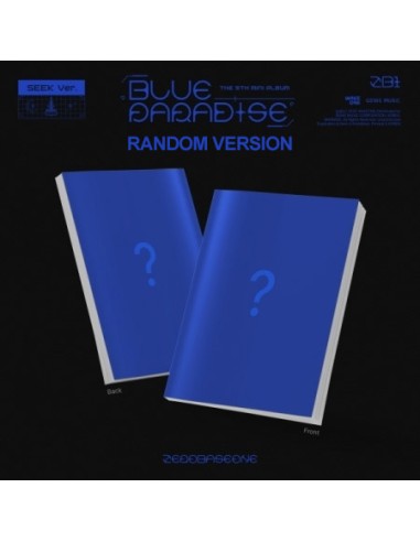 ZEROBASEONE 5th Mini Album - BLUE PARADISE (Random Ver.) CD