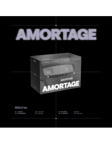 [Smart Album] JISOO Mini Album - AMORTAGE (REELS Ver.)