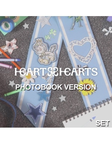 [Photobook][SET] Hearts2Hearts 1st Single Album - The Chase (SET Ver.) 2CD