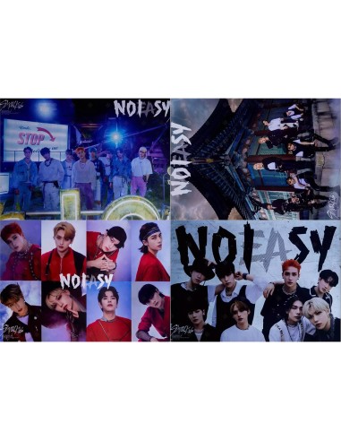 [Poster] Stray Kids 2nd Album - NOEASY Poster Set