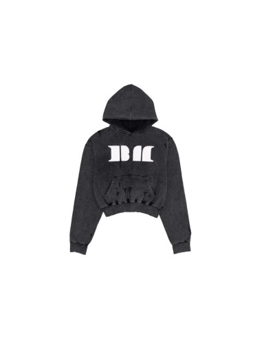 [Pre Order] BABYMONSTER HELLOMONSTERS Goods - SWEAT HOODIE_CHARCOAL