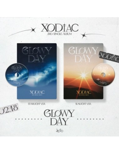 [SET] XODIAC 3rd Single Album - GLOWY DAY (SET Ver.) 2CD