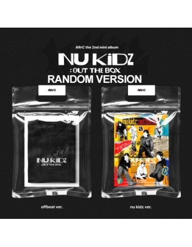 ARrC 2nd Mini Album - nu kidz: out the box (Random Ver.) CD