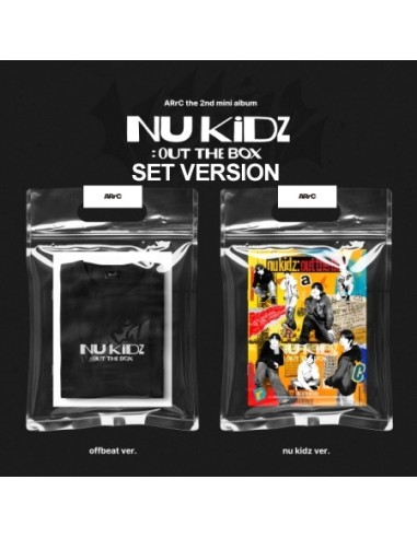 [SET] ARrC 2nd Mini Album - nu kidz: out the box (SET Ver.) 2CD