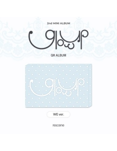 [Smart Album] RESCENE 2nd Mini Album - Glow Up (WE VER.) QR ALBUM