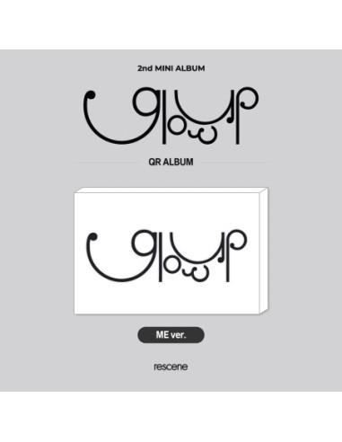 [Smart Album] RESCENE 2nd Mini Album - Glow Up (ME VER.) QR ALBUM