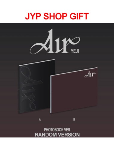 [JYP Shop Gift][PHOTOBOOK] YEJI Album - AIR (Random Ver.) CD