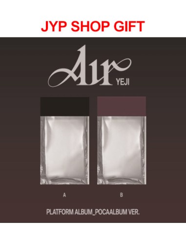 [JYP Shop Gift][Smart Album] YEJI Album - AIR (Random Ver.) PLATFORM ALBUM_POCAALBUM VER.