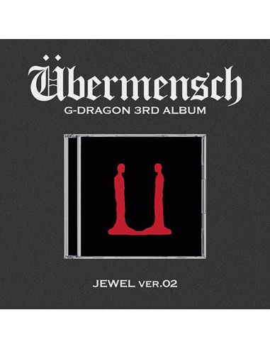 [JEWEL] G-DRAGON 3rd Album - Übermensch (Ver.02) CD