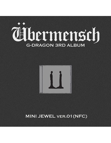 [Smart Album] G-DRAGON 3rd Album - Übermensch (MINI JEWEL Ver.1) NFC