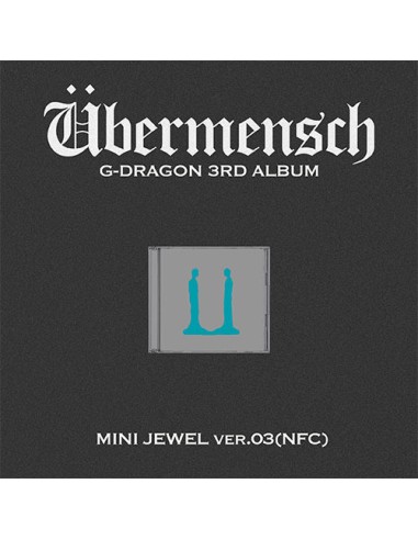 [Smart Album] G-DRAGON 3rd Album - Übermensch (MINI JEWEL Ver.3) NFC