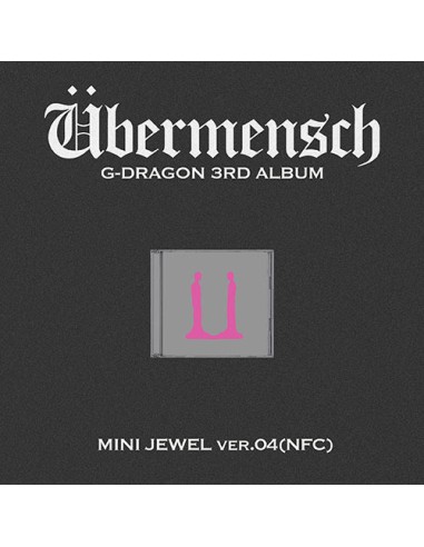 [Smart Album] G-DRAGON 3rd Album - Übermensch (MINI JEWEL Ver.4) NFC