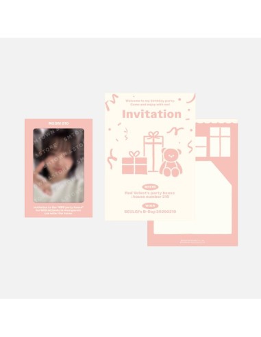 [Pre Order] Red Velvet SEULGI 2025 ARTIST BIRTHDAY PARTY CARD