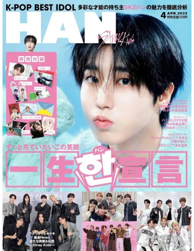 Magazine K-POP BEST IDOL 2025-04 Stray Kids HAN