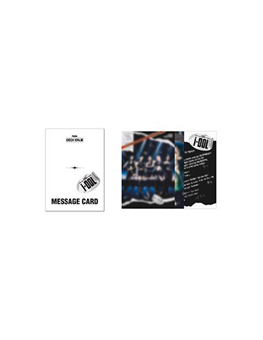 (G)I-DLE iDOL Goods - MESSAGE CARD