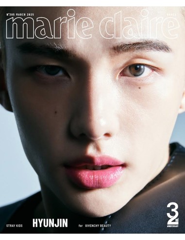 [Magazine] Marie Claire 2025-03 Type.B Stray Kids Hyun Jin