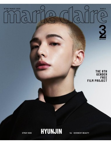 [Magazine] Marie Claire 2025-03 Type.C Stray Kids Hyun Jin