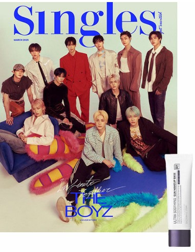 Magazine SINGLES 2025-03 Type.A THE BOYZ with Pre Order Benefit