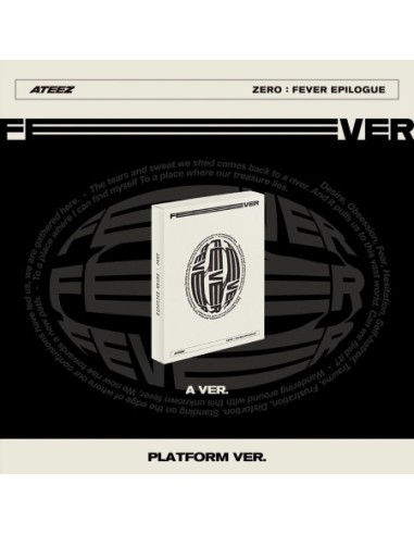 [Smart Album] ATEEZ Repackage EP Album - ZERO : FEVER EPILOGUE (A VER.) PLATFORM VER.