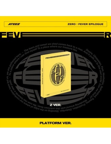 [Smart Album] ATEEZ Repackage EP Album - ZERO : FEVER EPILOGUE (Z VER.) PLATFORM VER.