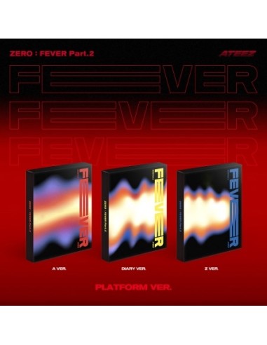 [Smart Album][SET] ATEEZ Album - ZERO : FEVER Part.2 (SET Ver.) 3PLATFORM VER.