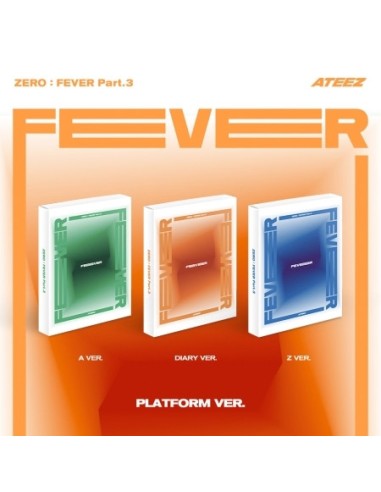 [Smart Album][SET] ATEEZ Album - ZERO : FEVER Part.3 (SET Ver.) 3PLATFORM VER.