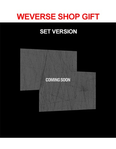 [Weverse Shop Gift][Smart Album][SET] LE SSERAFIM 5th Mini Album - HOT (SET Ver.) 2Weverse Albums ver.