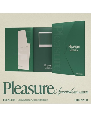 TREASURE Special Mini Album - PLEASURE (GREEN Ver.) CD